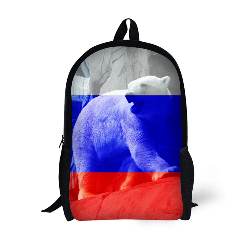 Модный рюкзак с принтом флага вместимостью 30-40 л для ежедневного использования