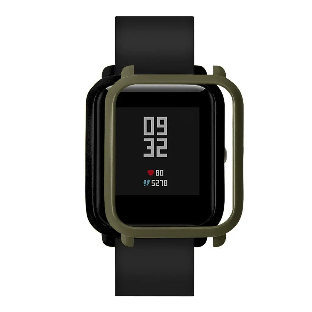 Модные прочные Чехлы для часов, чехол для Xiaomi Huami Amazfit Bip, Молодежные часы с защитой экрана, повседневные Простые Чехлы для часов