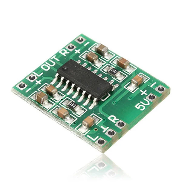 5 шт./лот цифровой усилитель постоянного тока В Плата класса D 2*3 Вт USB мощность PAM8403