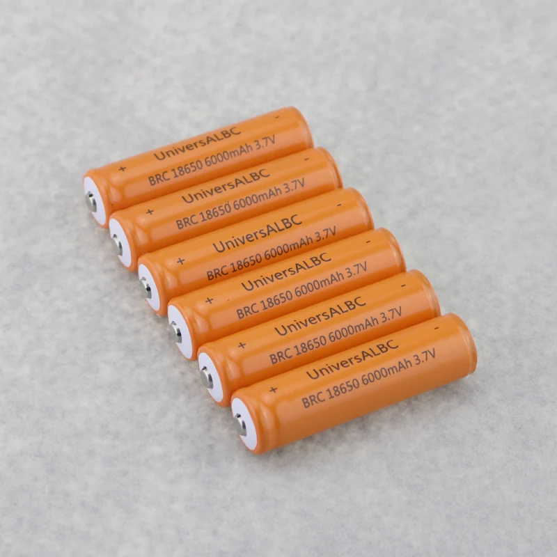 Аккумуляторная 3 7 V 6000mAh BRC 18650 литий ионная батарея защищенная печатная плата