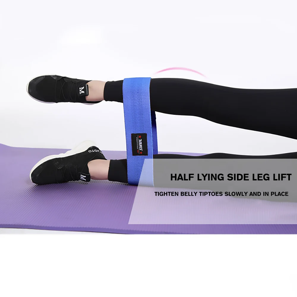 Тренировочные Эспандеры FDBRO для йоги фитнеса тренировок бедер упражнения на