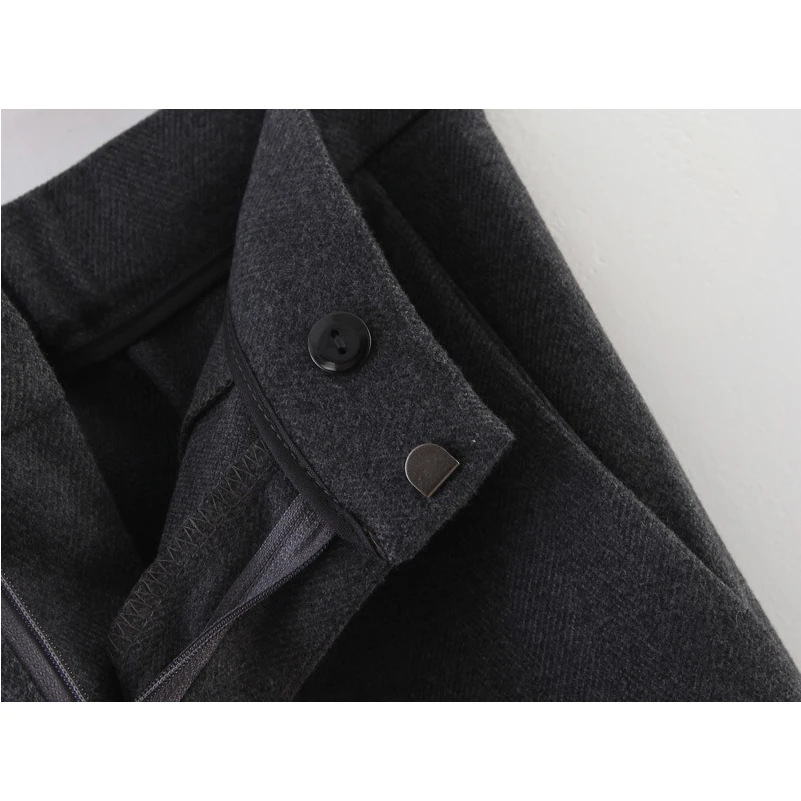 Новое поступление хлопковые зимние широкие брюки плотные для женщин Mujer Pantalon Femme