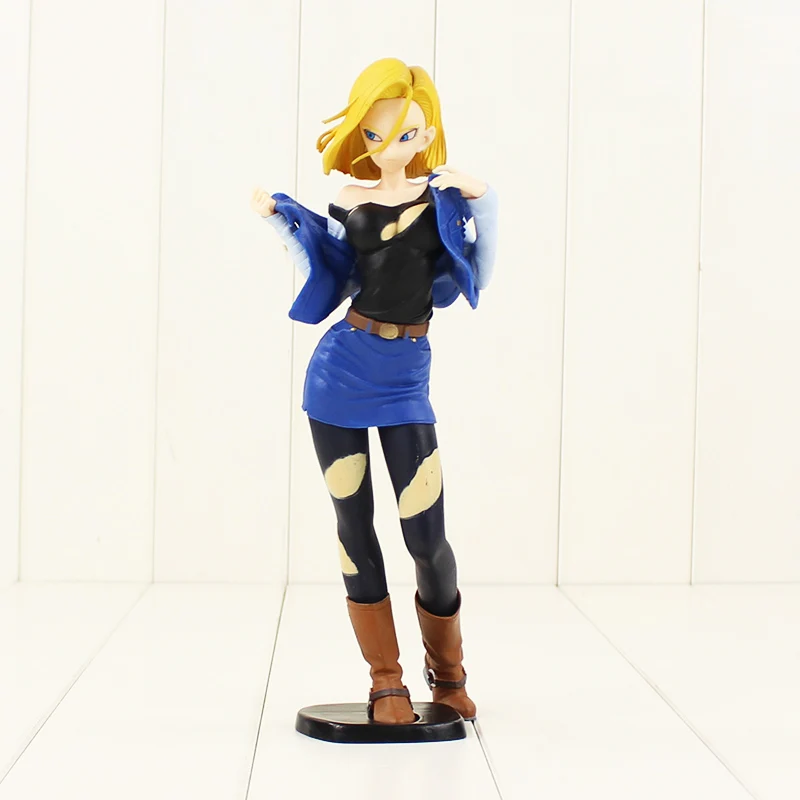 13-24 см Dragon Ball Z Gals Bulma изменение цвета блеск гламуры Android 18 Videl Chi Китай платье ПВХ фигурка Модель Кукла игрушка