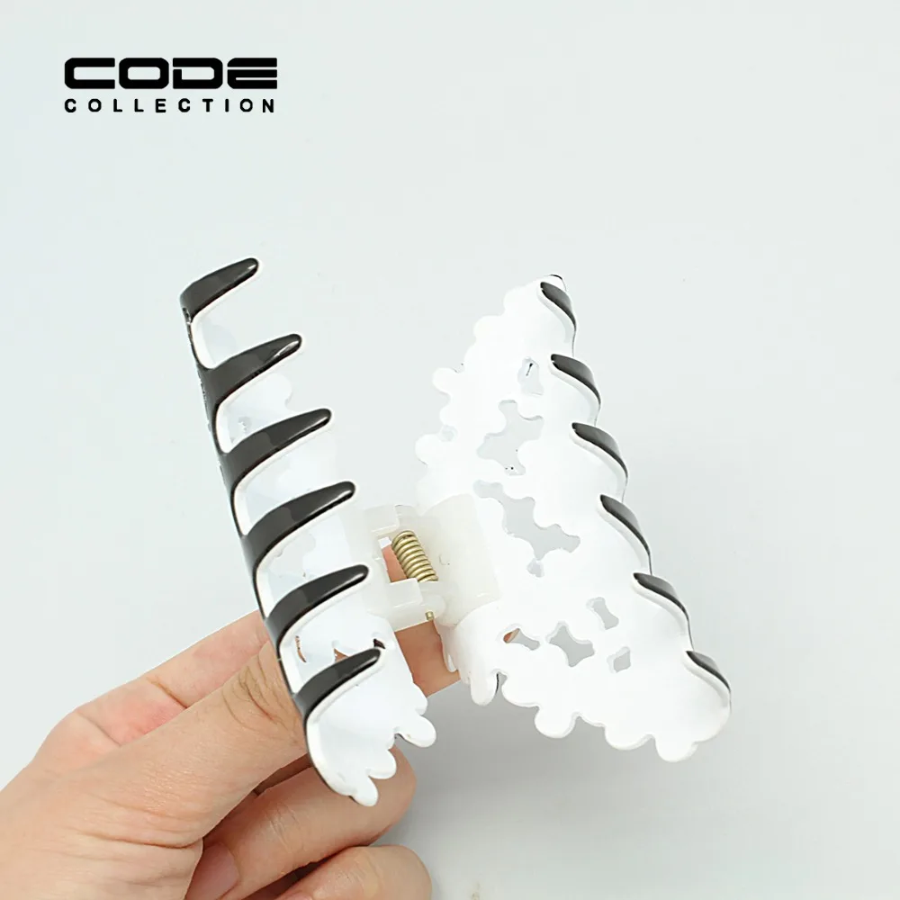 6 цветов высокое качество резной цветок роскошный выдолбленный зажим для волос