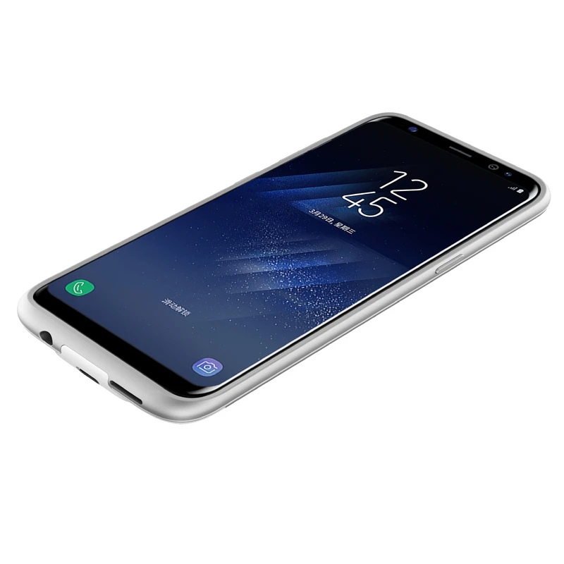 Чехол Power Bank для Samsung galaxy S 8 S8 Plus + перезаряжаемый переносной аккумулятор чехлы