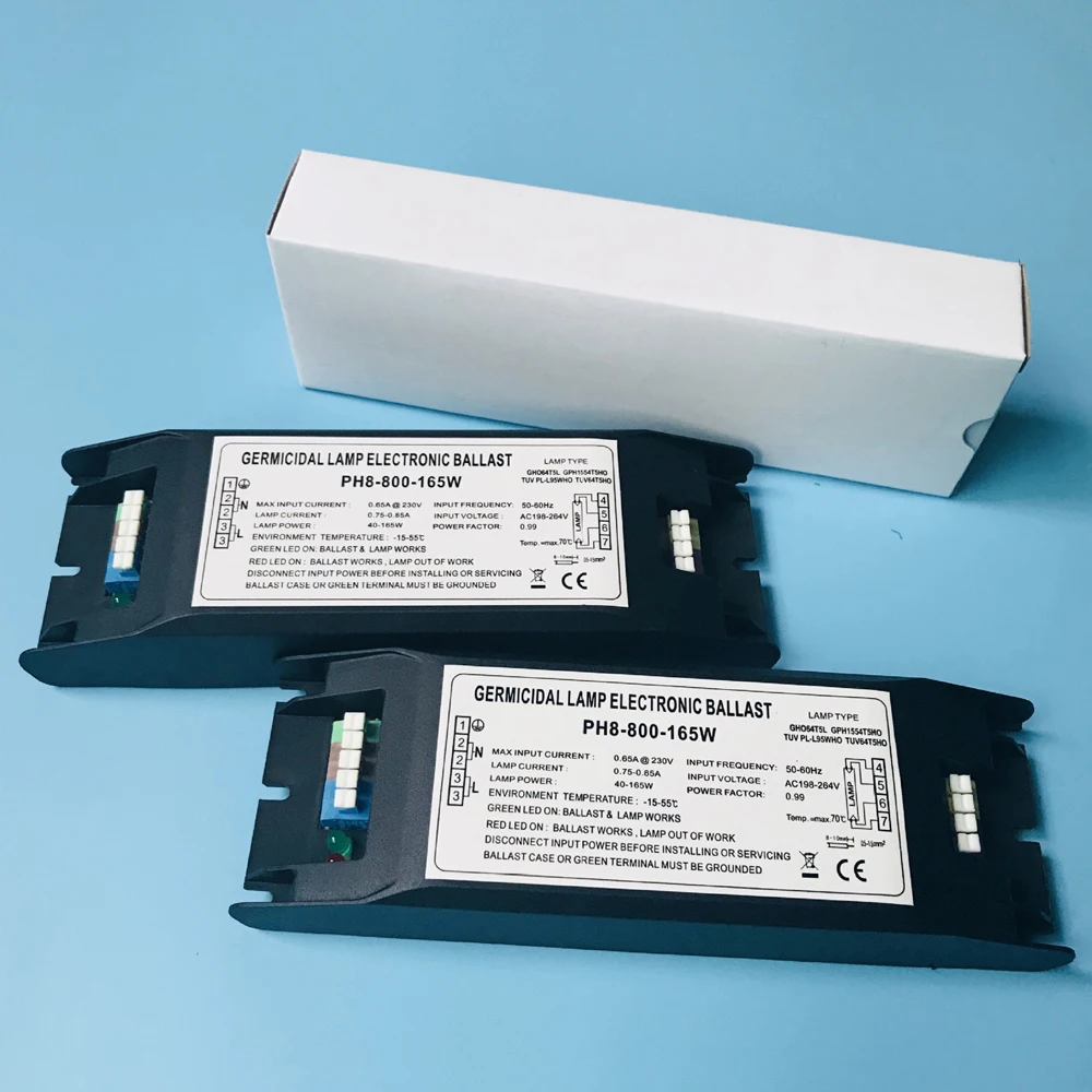 PH8 800 165W 230V бактерицидные лампы Электронный балласт Ballastes для выхлопных газов и