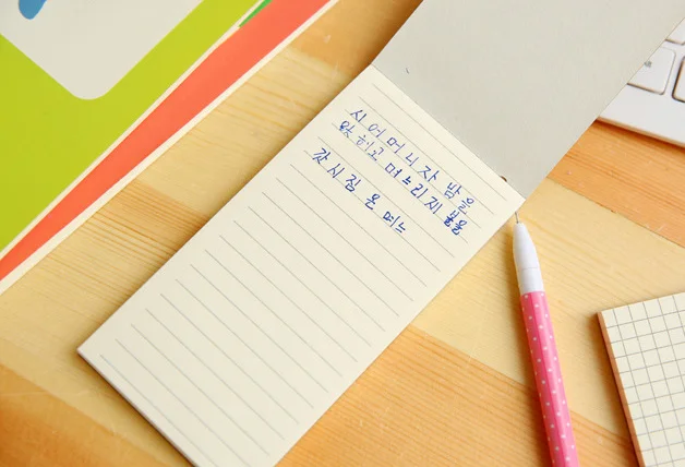 Простой Стильный блокнот для записей из крафт бумаги планировка школьные