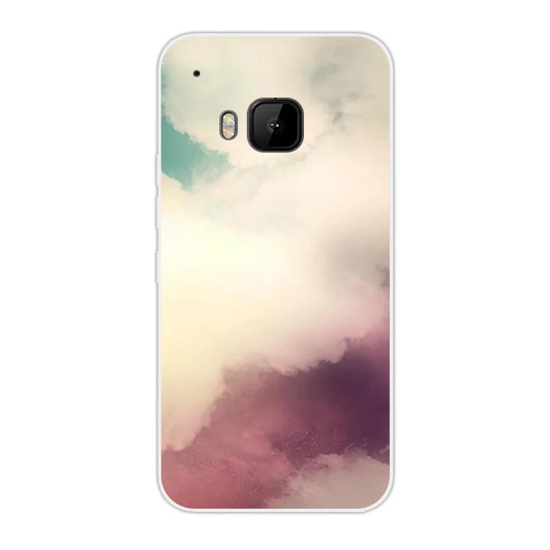 Силиконовый чехол для htc One M9, мобильный чехол для телефона, мягкий ТПУ чехол 5,0 дюйма для htc M9, чехол для htc one M 9, Ультратонкий чехол - Цвет: 08