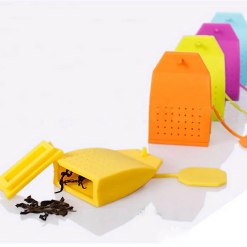 Силиконовые Чай сумки Ououdee 5-Pack многоразовые вкладыш Infuser Фильтр для чашки кружки