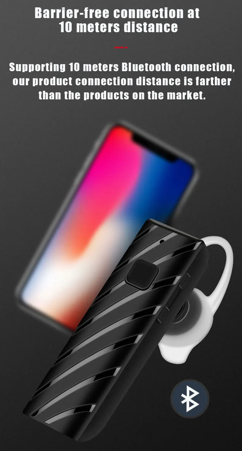 Бизнес дела мини беспроводные наушники Handsfree Blutooth Auriculares наушники портативные для офиса спорта драйвер Workou