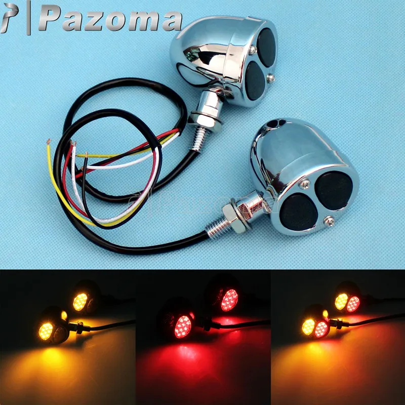 

СВЕТОДИОДНЫЕ указатели поворота для мотоцикла, стоп-сигнал 10 мм, для Harley, Honda, Yamaha, Suzuki, Kawasaki, Chopper, Bobber, Cruiser
