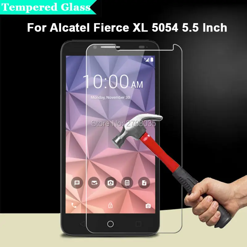 Ультратонкое закаленное защитное стекло для Alcatel One Touch Fierce XL 5054 5 &quot9H Hard 2.5D|screen