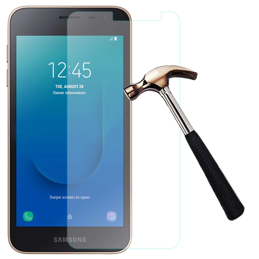Закаленное стекло для защиты экрана 2 шт./лот Samsung Galaxy J2Core взрывозащищенные пленки