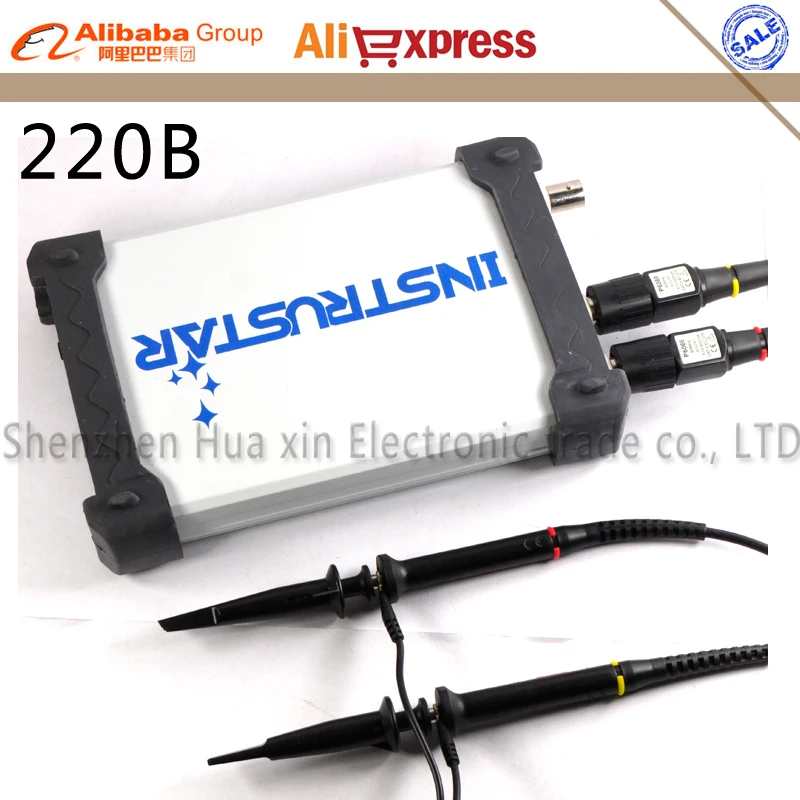 ISDS220B 4 в 1 Многофункциональный ПК USB виртуальный цифровой осциллограф + анализатор