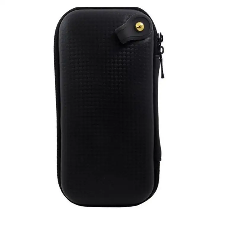 Simple Black Earphone Bags Portable Box Carrying Bag Case Zipper Earbuds Headset Headphone Storage Cover | Электроника