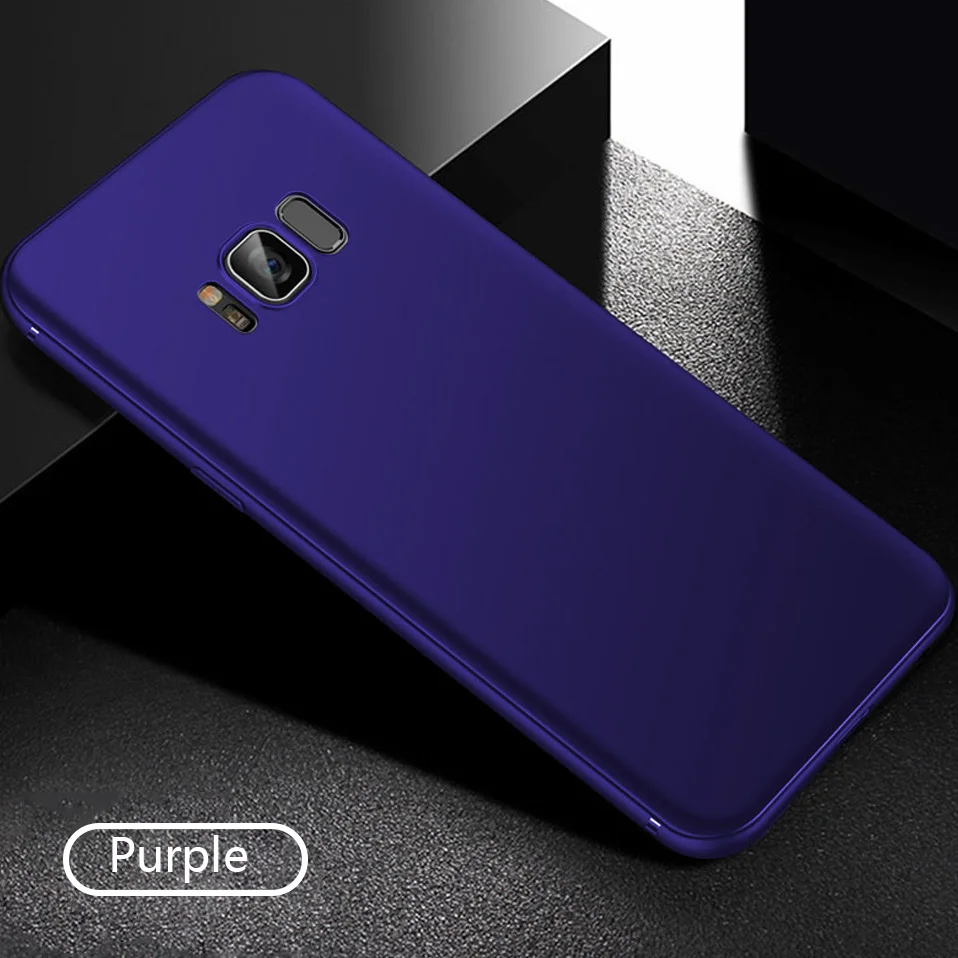 Новый тонкий силиконовый чехол для телефона samsung S9 S10 Plus Мягкий матовый ТПУ S10e