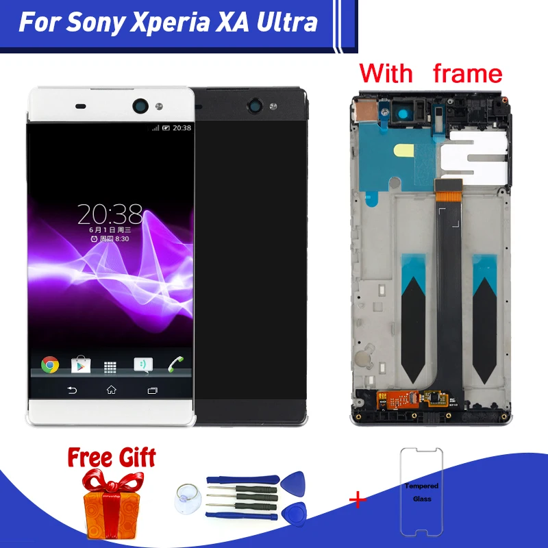 Для Sony XA Ultra dispaly lcd экран Замена для Xperia F3211 F3212 F3215 F3216 F3213 ЖК дисплей сенсорный