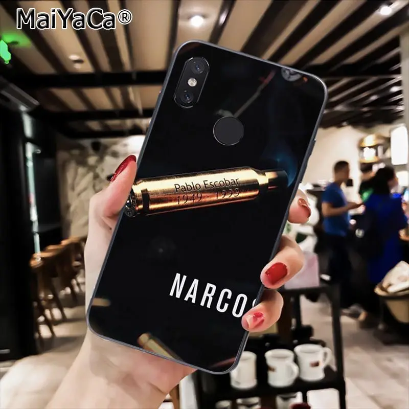 A12 MaiYaCa нарко ТВ серии Pablo escobar чехол для телефона с рисунком для Xiaomi Redmi8 4X 6A S2 7A 5A Redmi 5 5Plus Note5 7 Note8pro - Цвет: A12