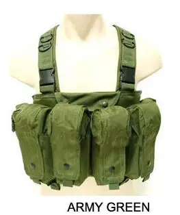 Тактический нагрудный жилет вместительный армейский жилет|combat vest|magazine ak47chest rig |