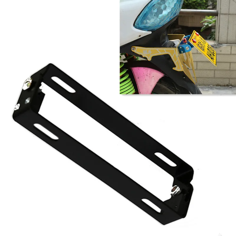 Бренд 5 цветов мотоциклетные регулируемый угол установки лицензии номер знака