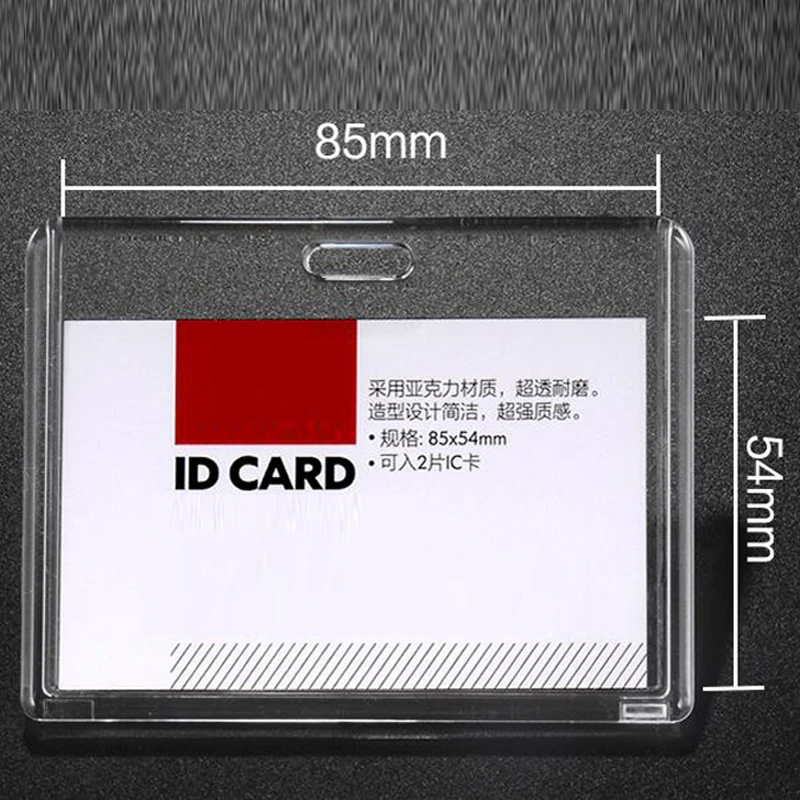 Высокое качество 5 шт. акриловый деловой значок с выдвижным значком на катушке