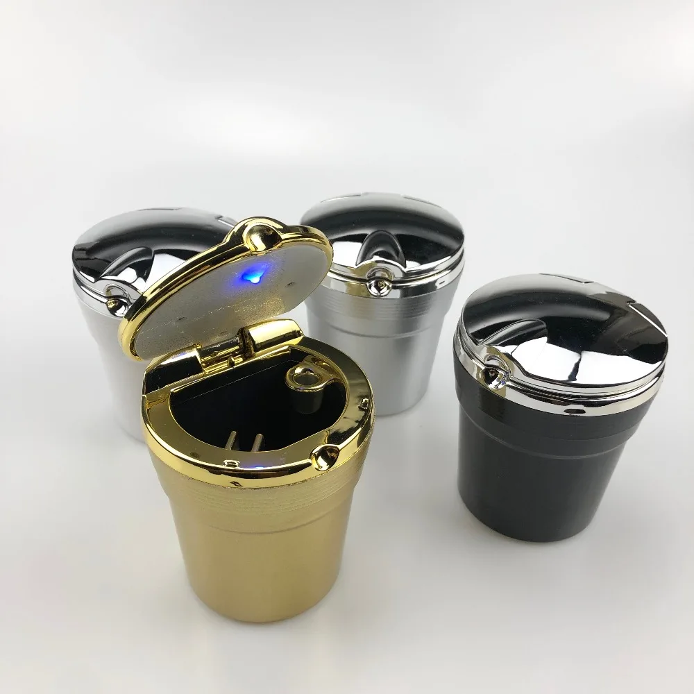 Автомобильная пепельница со светодиодный синий светильник для Mini One Cooper Countryman