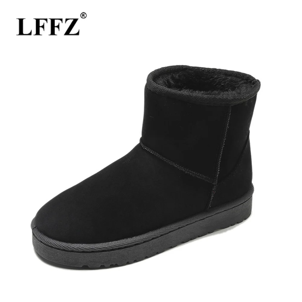 

Lzzf 2018, классические модные зимние ботильоны, женские зимние ботинки, плюшевые ботинки, женская обувь, женские ботинки, женские ботинки