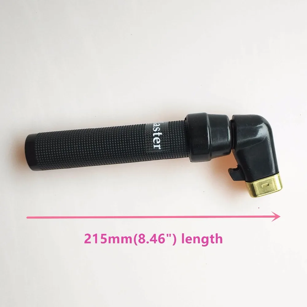 Профессиональная ручка для сварки 400A зажим электрода кованая латунь MMA