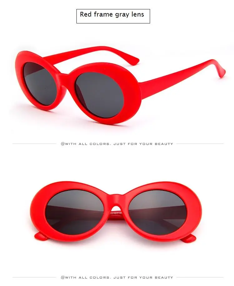 Очки от солнца Clout брендовые дизайнерские зеркальные ретро овальные