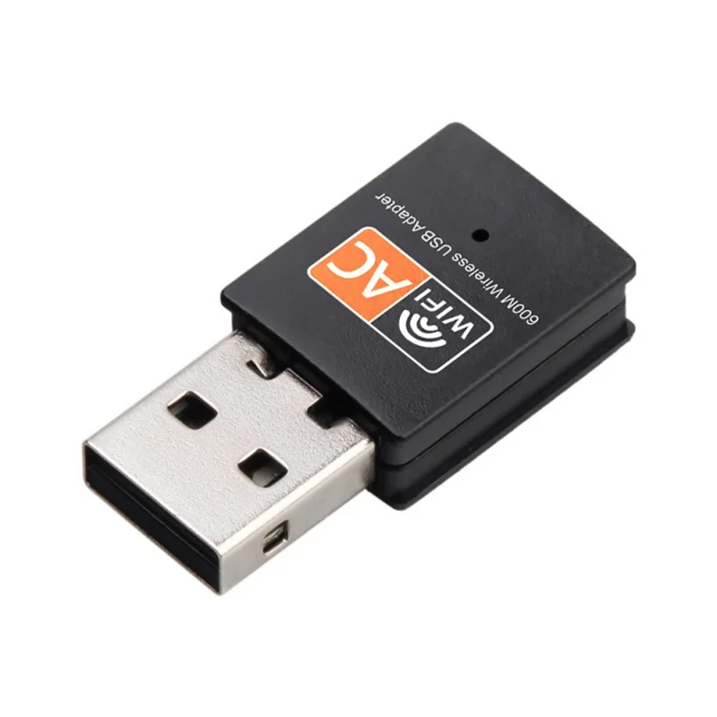 AC 600 Мбит/с беспроводной USB-адаптер для ПК двухдиапазонный Настольный/ноутбук