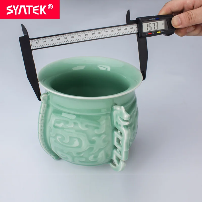 Syntek 200 мм (8 дюймов) ЖК-дисплей цифровых электронных углеродного волокна