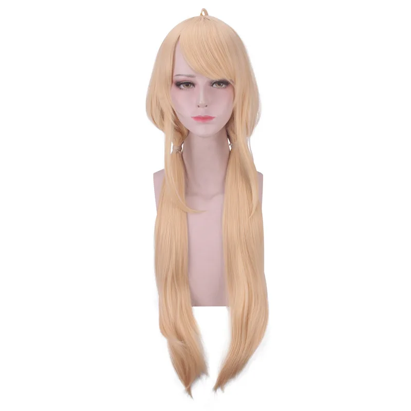 Парик для косплея IDOLM STER futaba anzu светильник золотистый длинный прямой парик из
