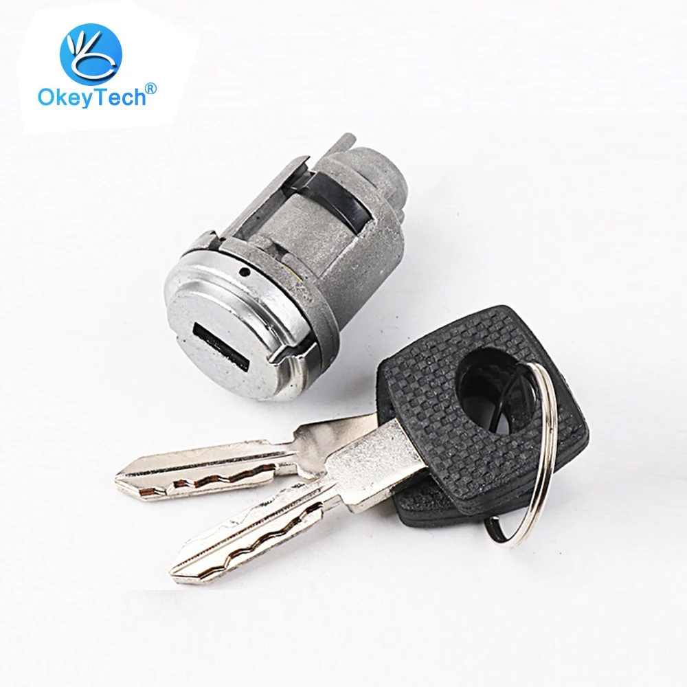 

OkeyTech Car Ignition Lock Cylinder Lock with 2 Keys for Mercedes Benz W124 C124 W201 S124 A124 Auto Latch Modified Door Lock