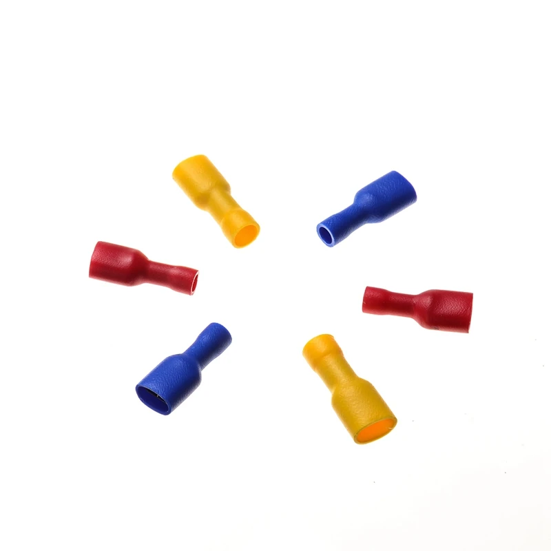 HOT-900Pcs Assorted Crimp Terminals Insulated Male/Female Spade Wire Butt Connectors Kit +1Pc Electrical Crimping Pl | Инструменты