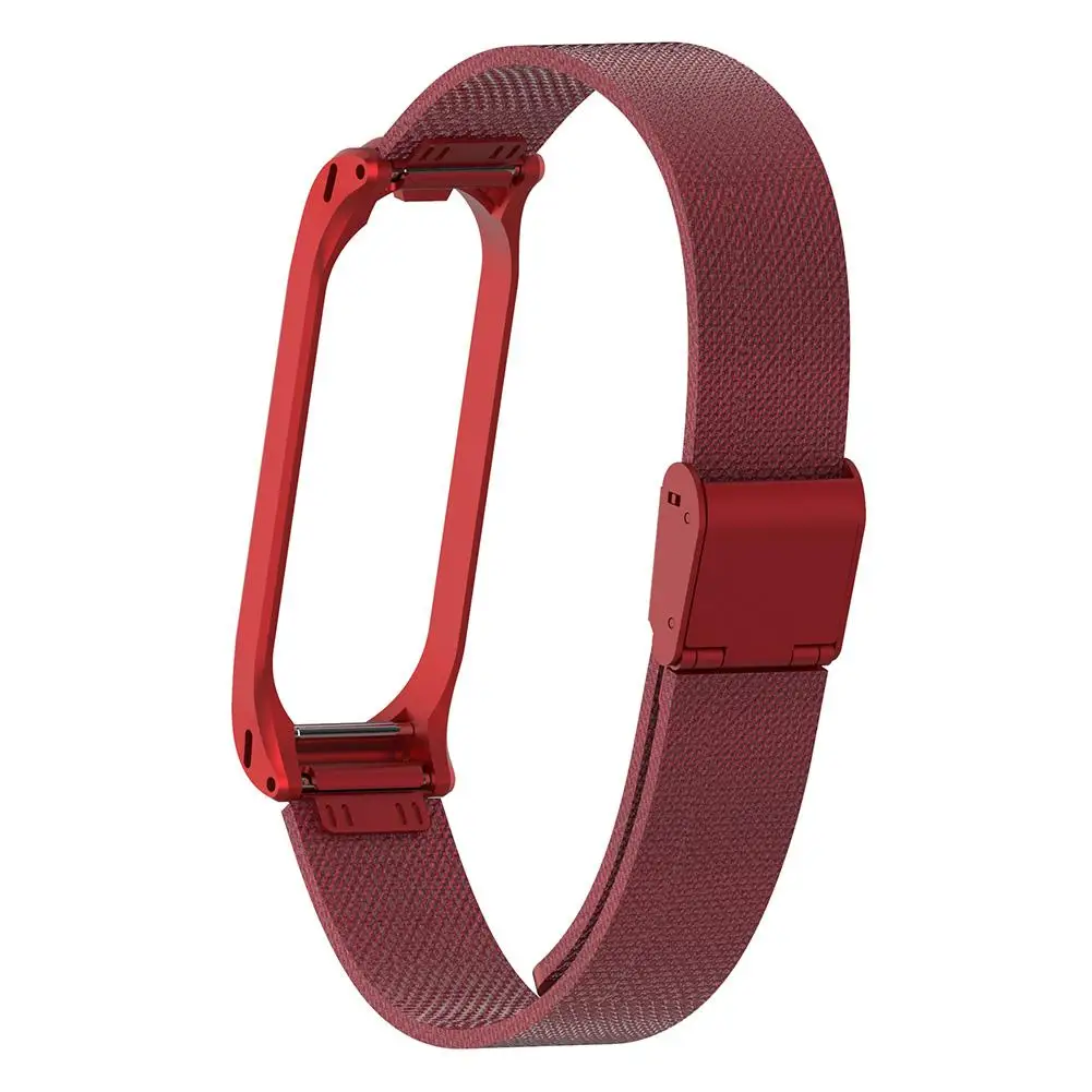 Replacement Wristband Bracelet Watchband Steel Net Watch Buckle Accessories For Xiaomi Mi Band Miband 4 3 Band4 Wrist Strap | Электроника