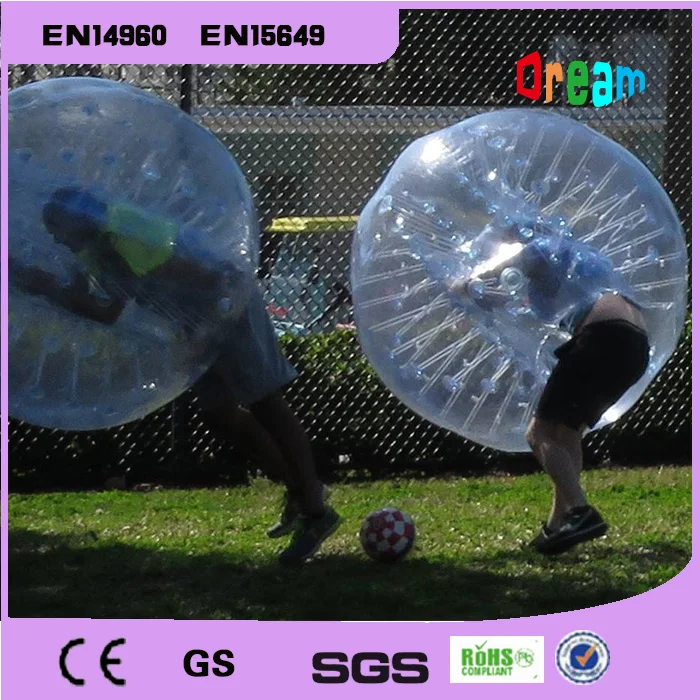 Free Shipping 0.8mm PVC 1.5m Air Bumper Ball Body Zorb Bubble Football Soccer For Adults | Игрушки и хобби