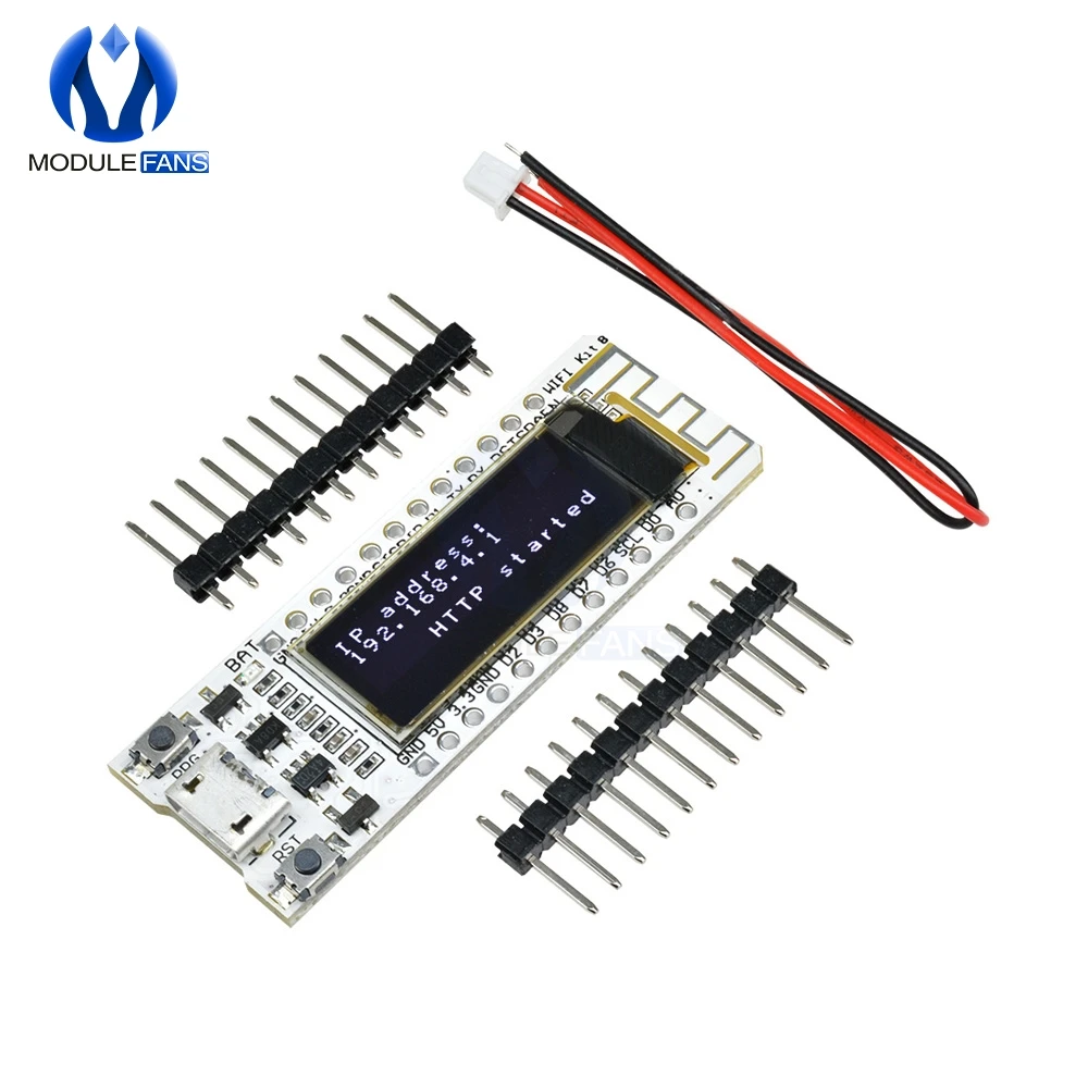 ESP8266 WIFI 0 91 дюймов 128*32 цифровой OLED CP2014 32 Мб флэш Интернет вещей макетная плата PCB