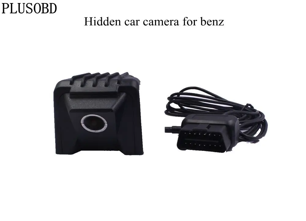 Скрытый Автомобильный видеорегистратор PLUSOBD HD 1080P Wifi APP 170 градусов NT96655 ночного