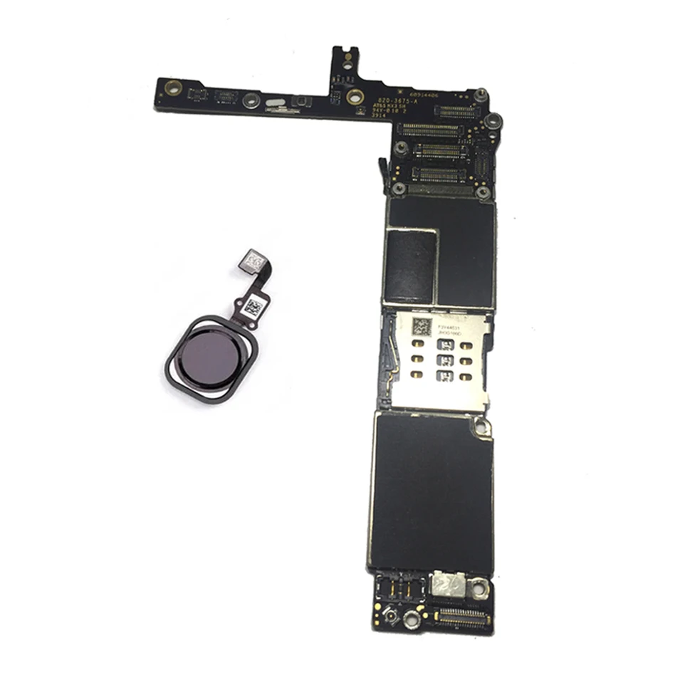 С/без Touch ID материнская плата для iphone 6 Plus 128 ГБ оригинальная разблокированная
