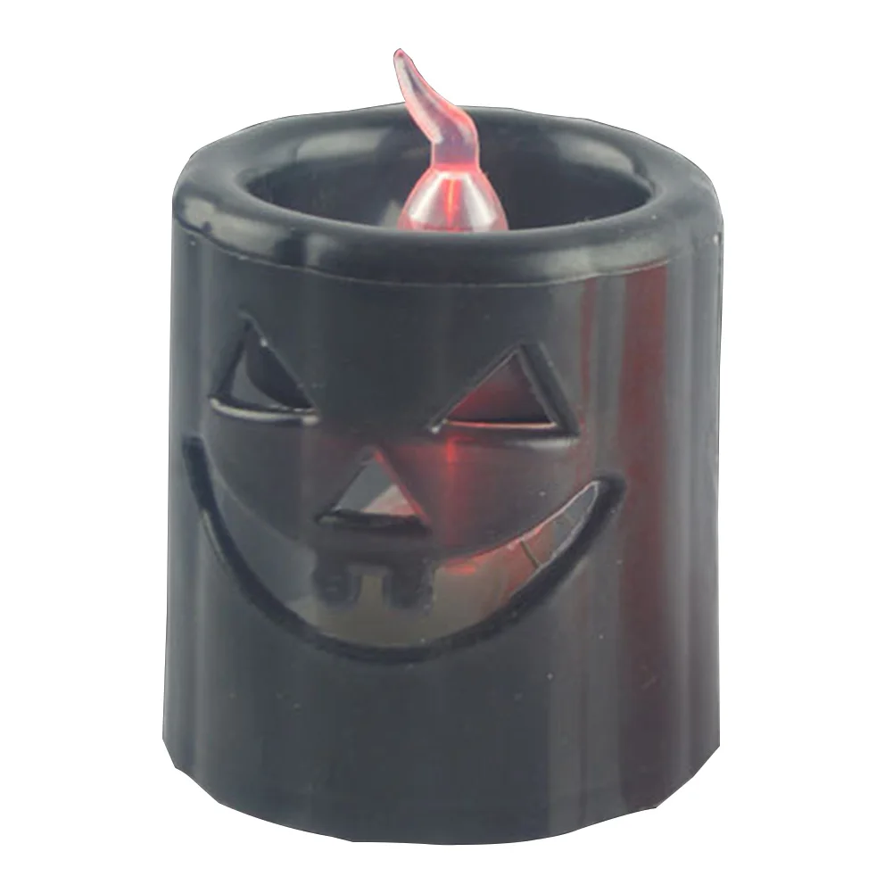 Украшение Led стол Holloween Ghost выдолбленная маленькая свеча свет дома вечерние тыквы