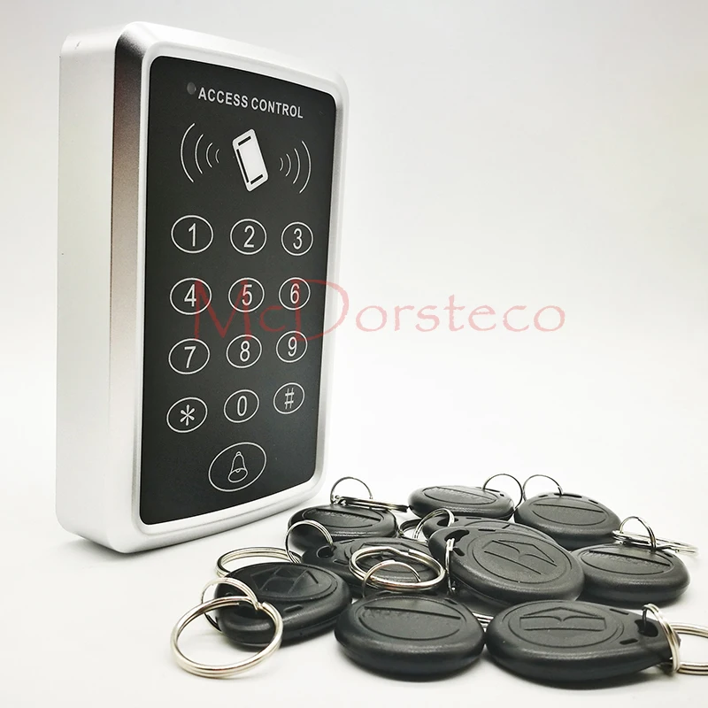 125khz Rfid Контроль доступа с 1000 пользователей EM система контроля допуска к двери