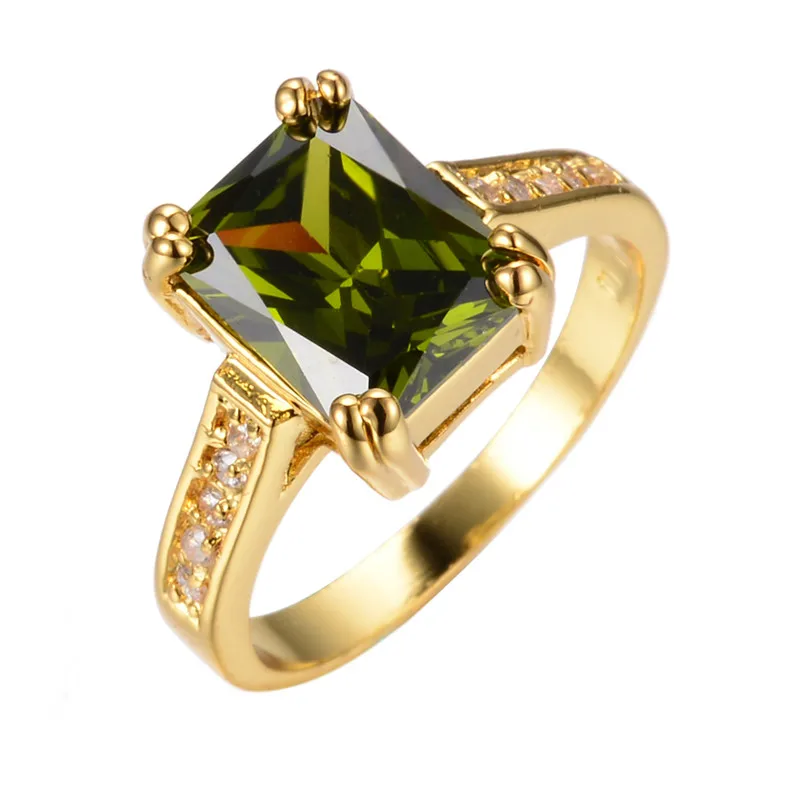 Кольца для мужчин и женщин простой модный стиль кольца оливковый зеленый ремешок