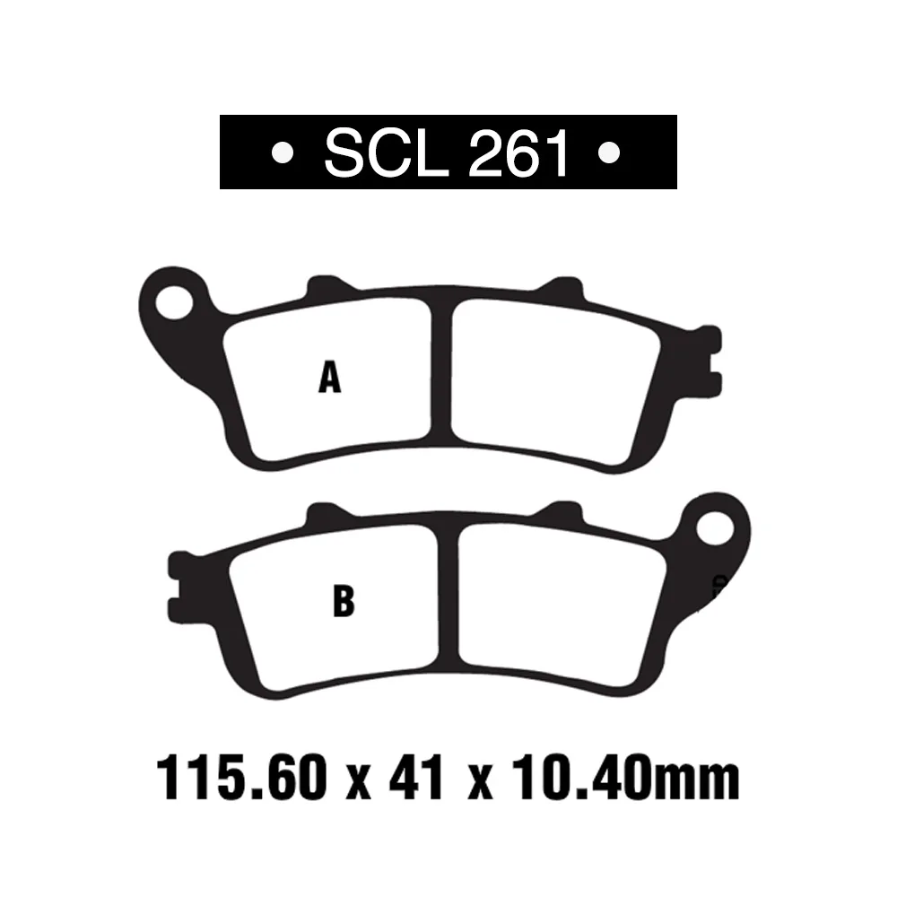 Комплект тормозных колодок Alconstar для Honda FJS 400 FJS600 NT 650 700 VFR800 XL 1000 CB1100 CBR 1100|Тормозные