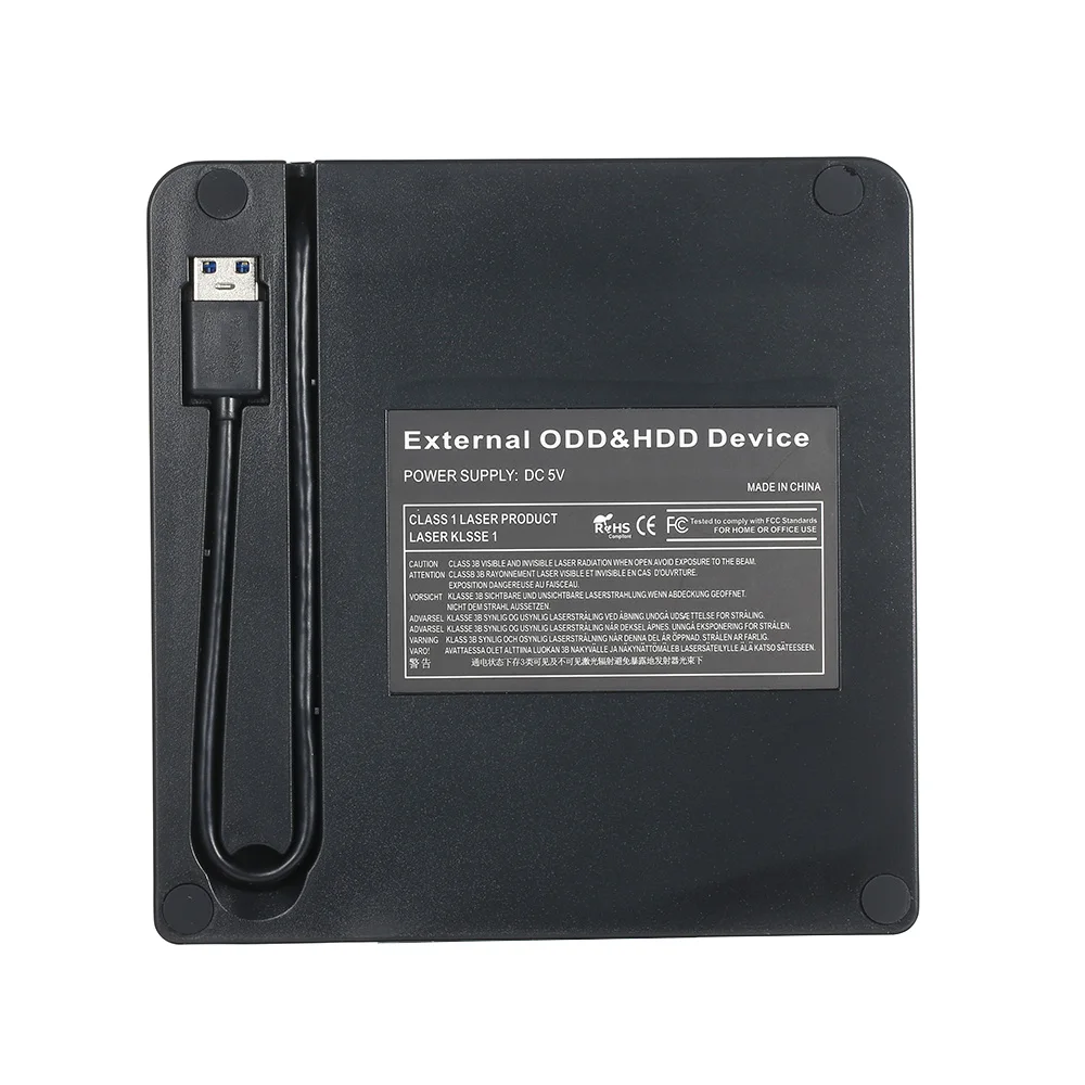 Портативный внешний привод для CD диска USB 3 0 Rom записывающее устройство