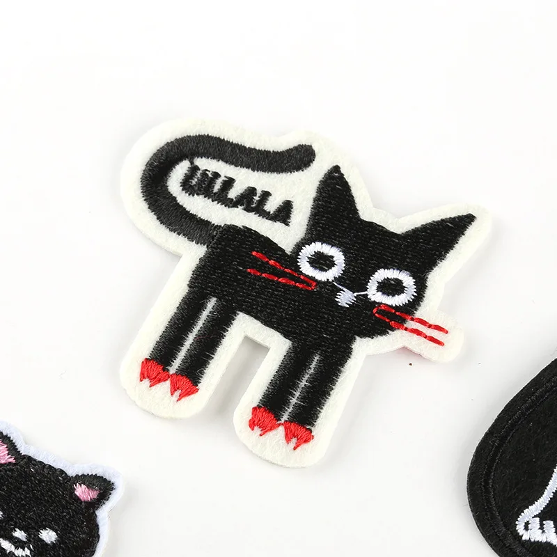 Кошка Собака Железный На Патчи Parches Bordados Para La Ropa сердце аппликация Diy патч милые