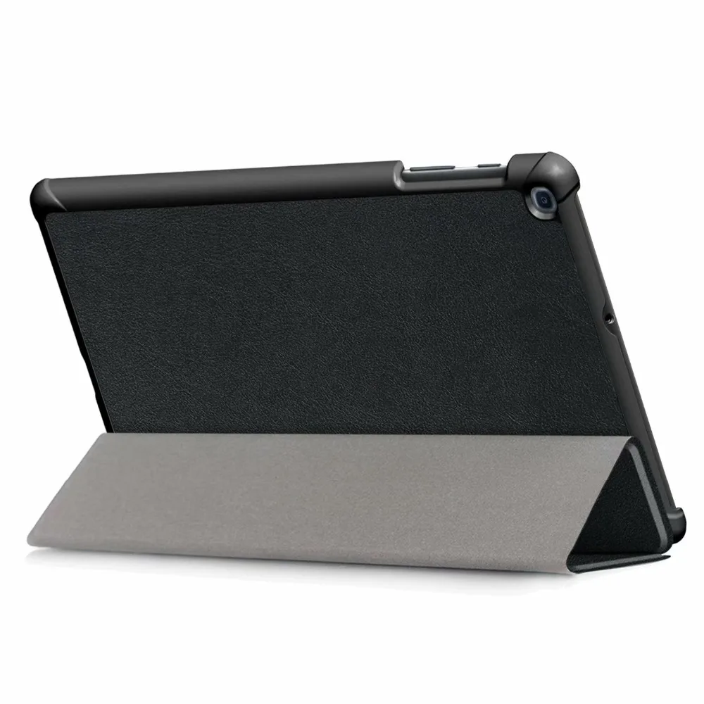 Ультратонкий кожаный чехол из искусственной кожи для Samsung Galaxy Tab A 10 1 2019 SM-T510 SM-T515