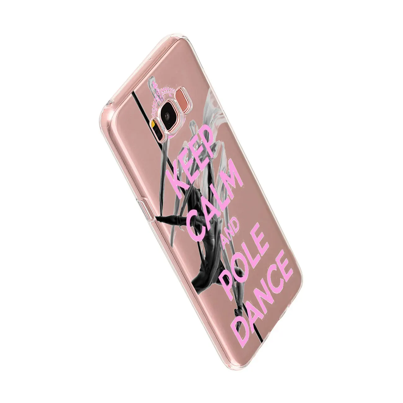 Мягкий силиконовый чехол для телефона YIMAOC Pole dance dancing Fitness из ТПУ Samsung Galaxy S10e S10 S9 S8