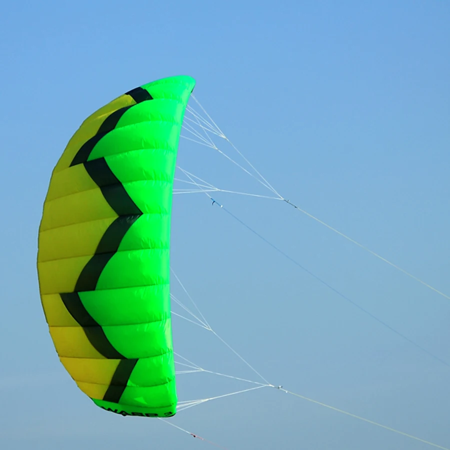 3 кв. М уличный спортивный кайт трюк с ручкой воздушный змей силовой для серфинга
