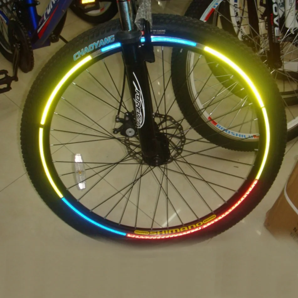 2018 Прямая продажа велосипедный отражатель флуоресцентная наклейка для горного