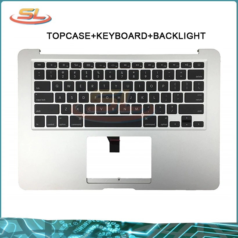 Оригинальный Новый чехол TopCase Для MacBook Air 13 &quotA1466 с клавиатурой и подсветкой США